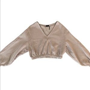 Urban Outfitters cropped sweatshirt/top